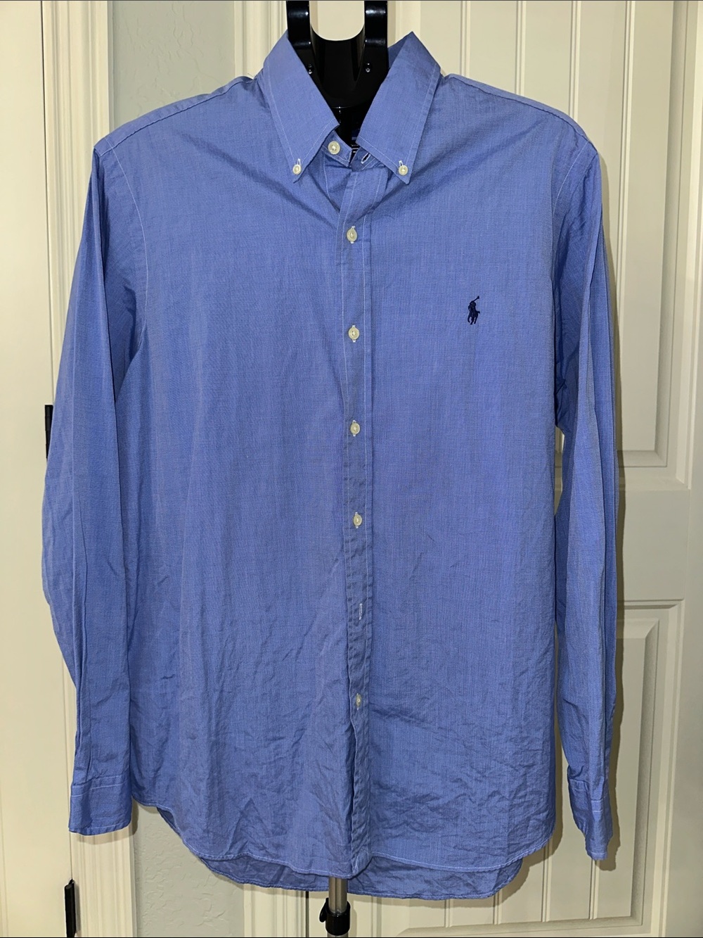 Polo by Ralph Lauren Blue Button-Down Dress Shirt
